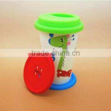 Custom Rectangle Soft Pvc Coaster/rubber Round Cup Coaster/silicone Circle Mat photo-2