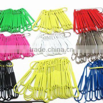 Coloured paper clips School supplies Chinese paper clips factory and stationery manufacture