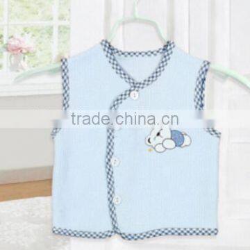 Soft Cool Baby Summer Clothes White Vest Baby Toddler Vest photo-2