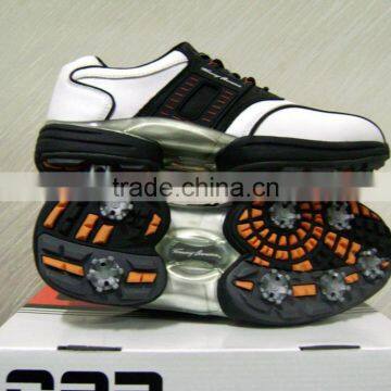 high top mens colorful golf goods shoes with seven spike for adults or kids business sports on the grass
