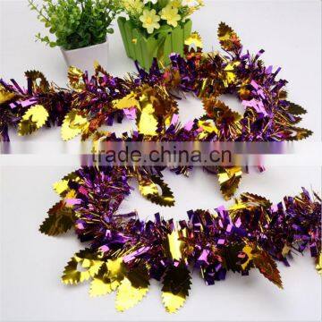 Good Quality Christmas Tree Decorations Tinsel Garland Colorful Large Indoor Decoration Wholesale photo-3