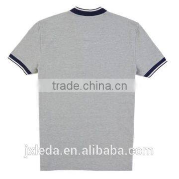 Factory Direct Sale Slim Fit Styling Color Block Baseball Vented Hem Polo Shirt in China photo-2