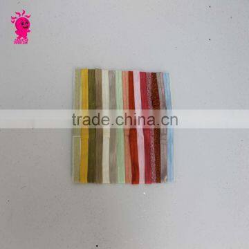 Hot Sale! Colored Satin Covered Resin Hairbands,Fashion Band,Baby Headband,Hair Accessories photo-2