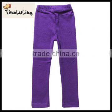 Girls Leggings 2015 Hot Sell Kids Leggings NEW Kid Pants Full Length Girls Pants Cute Purple Legging for Girls ,children Pants photo-5