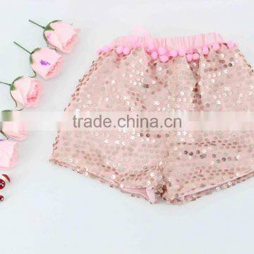 Baby Girl New Design Color Combination Shorts for Summer Plain Color Kids Shorts photo-3