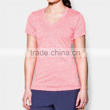 Slim Fit Womens t Shirt, Tri-blend t Shirt Wholesale, Womens Gym t Shirt photo-6