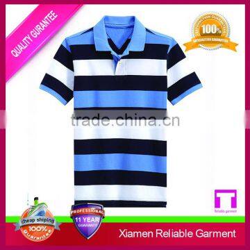 2016 High Quality Custom Mens Polo Shirt 100% Cotton With Embroidery Logo photo-3