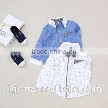2017 Fashion Style Child Clothes Kids Summer Wear Boy Long Sleeve Shirt photo-4