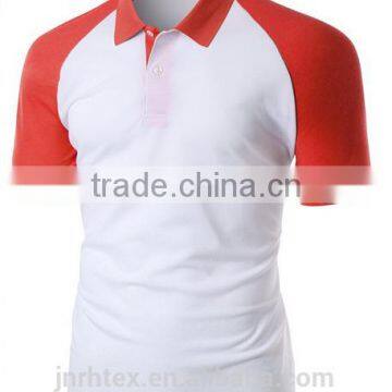 Trade Assurance 100 Cotton Fabric Custom Men Polo Shirt Design With Combination photo-3