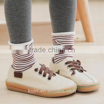 Kids Ombre Strip Children Sock for Girl Lovely Girl Sock Colorful Cotton Socks for 1-10 Years Baby Girl Clothes photo-2