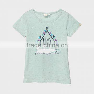 ladies cheap print tshirt100%bamboo fiber tshirt custom printed tshirts