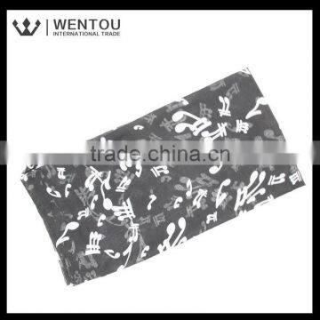 Wholesale Fashion Musical Notes Shiny Scarf photo-2