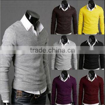 Wholesale walson d71438h 2015 new fashion men sweater cheap men sweaters men dress shirt apparel