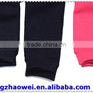 Plain Dyed Soft Fleece Inside Embroidered Kids Pantyhose photo-3