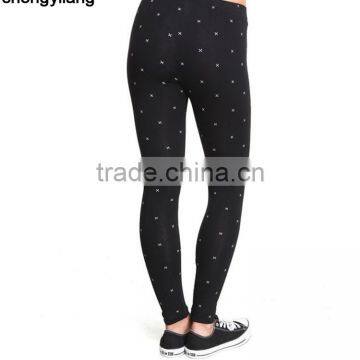 Wholesale Women Fitness Leggings Custom Fashion Polka Dot Printing Tight Leggings Guangzhou Supplier photo-2