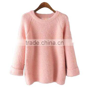 New Hot Woolen Sweater Designs For Ladies Knitted Pullover photo-2