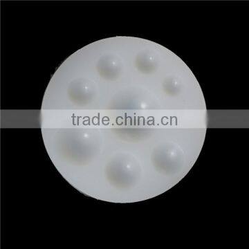 Cheap Wholesale Round White 8.4cm Silicone Resin Mold photo-2