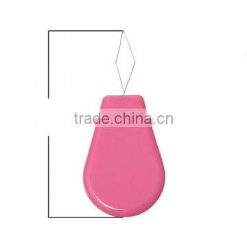 Fuchsia Teardrop Shaped Steel Bow Wire Needle Threader Stitch Insert Tool For Hand &Machine Sewing photo-3