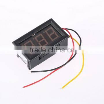 LCD DC 3.2-30V Red LED Panel Meter Digital Voltmeter with Two-wire MTY3 Brand New