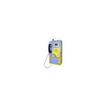 Wireless Coin and Chip Card Payphone