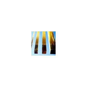 Good quality H85 brass square pipe