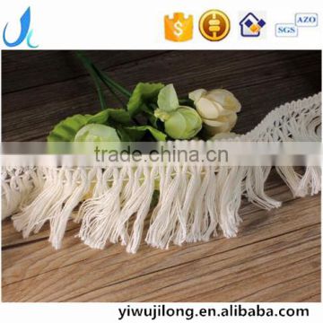 6cm whosale decorative cotton tassel curtain fringe trimmings