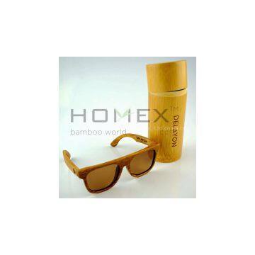 Cosy Wooden and Bamboo Sunglasses/HOMEX--FSC/SGS/CE photo-2