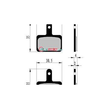 BICYCLE BRAKE PADS