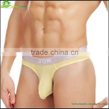 men thong Sexy gay thong T back for boy hot sell g strings penis cover men wearing g strings in stock