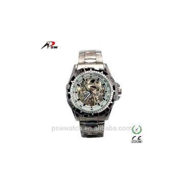 Skeleton Automatic Mechanical Watch