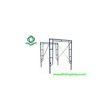 Low price Q235 painted scaffolding china a frame scaffolding