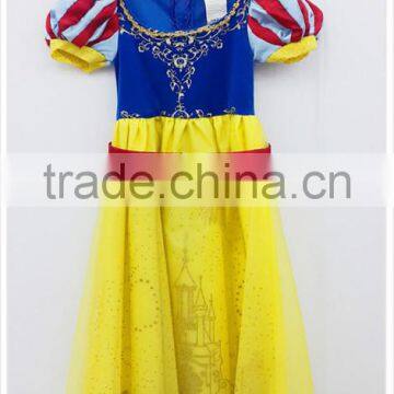 Snow White Princess Fancy Dress Costume for Kids Cosplay Dress