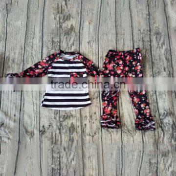 baby girls 2 pcs outfit girls long sleeve top and pant set girls winter clothes set wholesale children's clothing set