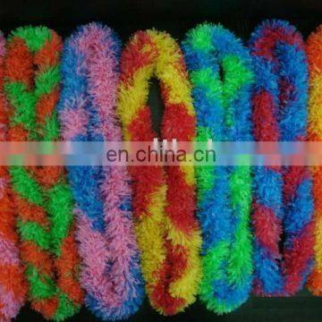 promotion plastic lei with mixed color