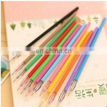 12 Colors High-grade Gel Pen Ink Refills Drill Neutral Gel Pen Ink Diamond Head Refills 0.38mm Refill Office and School Supplies photo-2