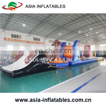 Commercial Grade Inflatable Water Obstacle, Aqua Run Inflatables For Pool or Lake