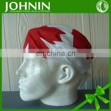 New Promotional Products Polyester Custom Made Canada Flag Bandana photo-3