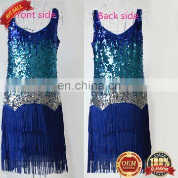 BestDance HandMade charleston flapper costume Halloween Evening Dress