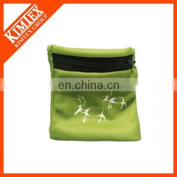 Promotional Wristband With Zipper Pocket