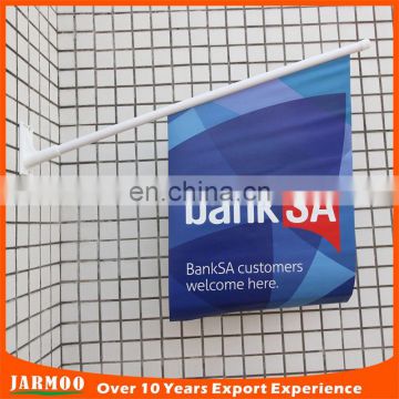 good printing durable bank use wall advertising flag