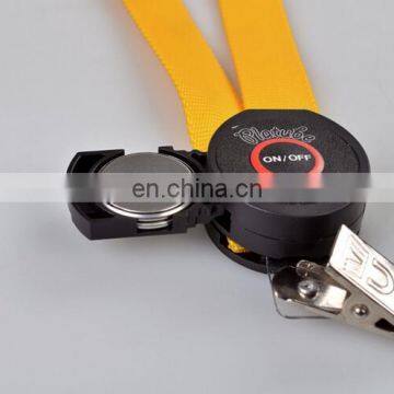 Top Quality Fluorescent Color Led With Clip Nice Glitter Lanyard photo-6