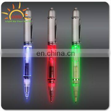 Yes Novelty and Plastic Material christmas led light pen/plastic Glow led pen