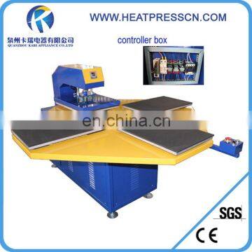 automatic four location heat transfer machine