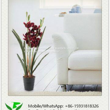 Silk Artificial Orchid for Home Decoration