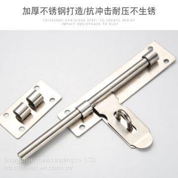 Rongxin Stainless Steel Bolt Lock Lock Door Lock Lock Door Lock Door Lock Door Lock Door Safety Lock Big Bolt Home Insta photo-2