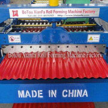 Quality Assured Colored Single Deck Corrugated Roof Board Construction Machinery photo-3