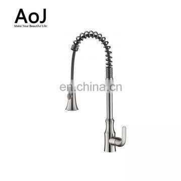 High Quality China Made Gold Plated Hot Cold Sink Water Mixer Tap Kitchen Faucet photo-4