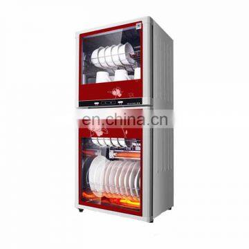 2 door towel disinfection cabinet / restaurant UV towel warmer