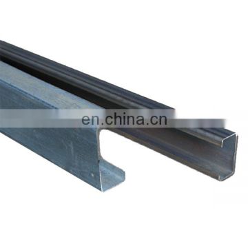 wholesale hot dipped galvanized black steel C profile purlin