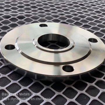 Pure or Alloy Titanium Forged Flange ASTM B16.5 or EN1092-1